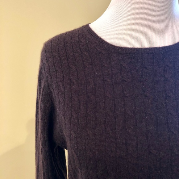 J. Crew Sweaters - 100% Cashmere J.Crew Cable Knit Sweater.